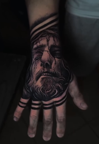 Tattoo by Johnny Ace at Golden Skull Tattoo, Las Vegas